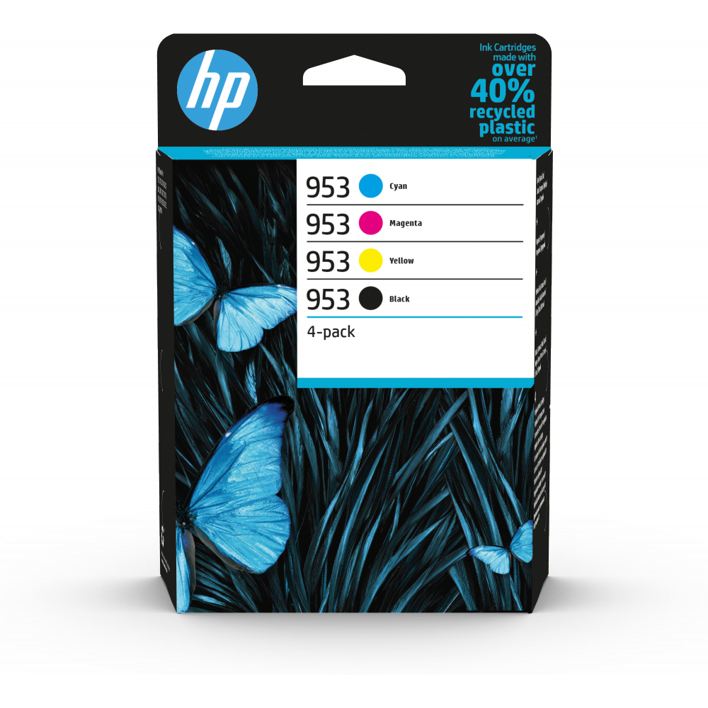 HP 953 Multi Pack 4 Printerpatroner Ink House Dk