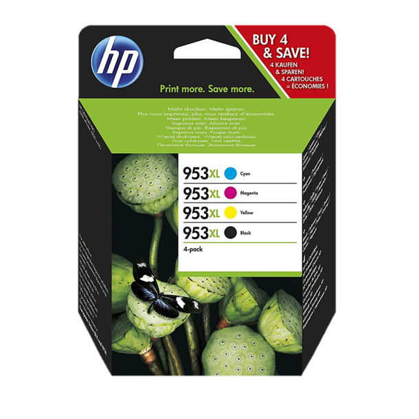 Hp 953xl Multi Pack 4 Printerpatroner K House Dk